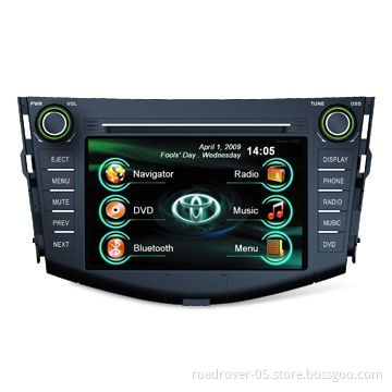 7-inch In-dash Car GPS Navigator for Toyota RAV4, with 800 x 480 Pixels Resolution